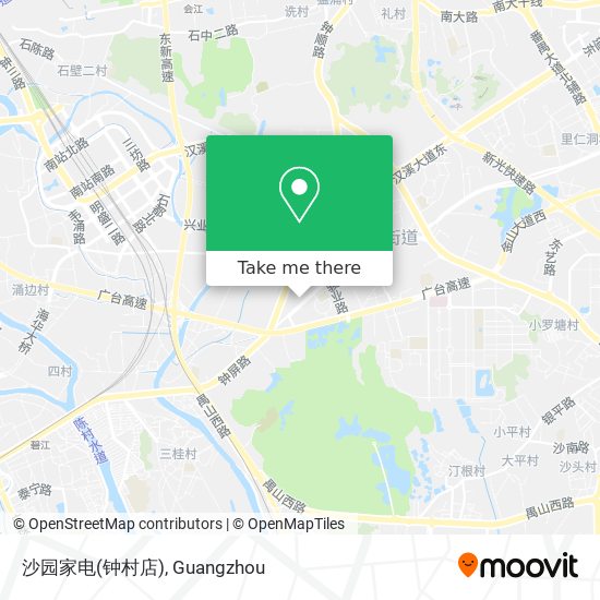 沙园家电(钟村店) map