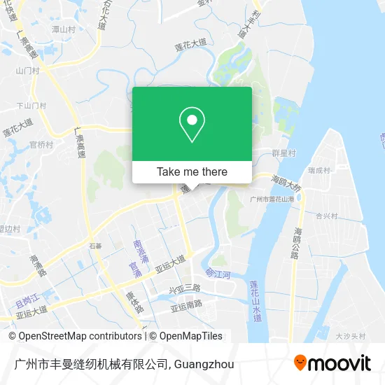 广州市丰曼缝纫机械有限公司 map