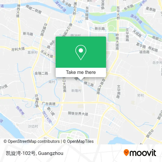 凯旋湾-102号 map