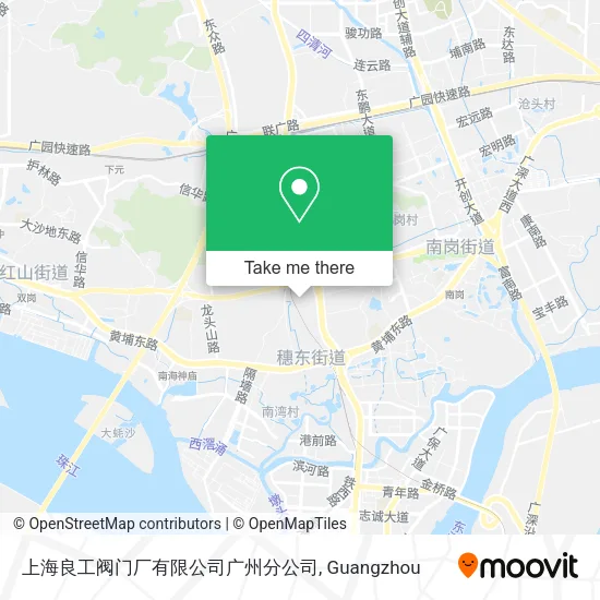 上海良工阀门厂有限公司广州分公司 map