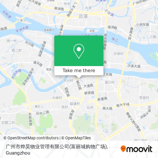 广州市烨昊物业管理有限公司(富丽城购物广场) map