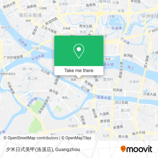 夕米日式美甲(洛溪店) map