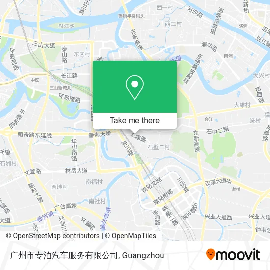 广州市专泊汽车服务有限公司 map