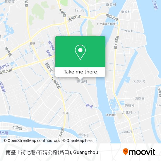 南盛上街七巷/石清公路(路口) map