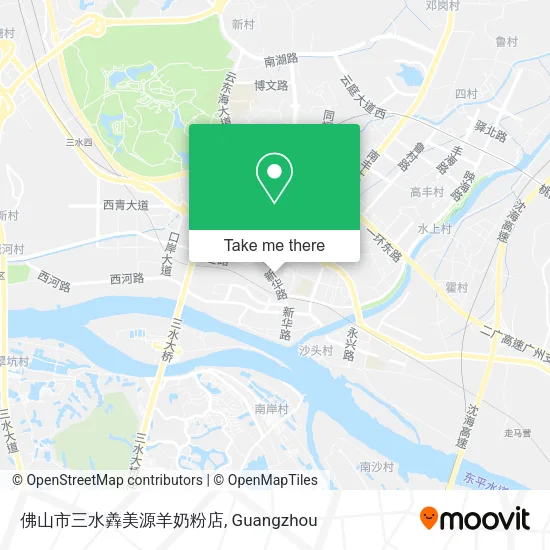 佛山市三水羴美源羊奶粉店 map