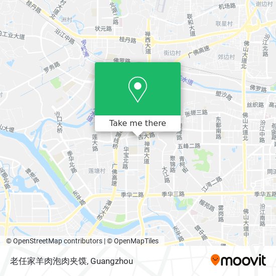老任家羊肉泡肉夹馍 map