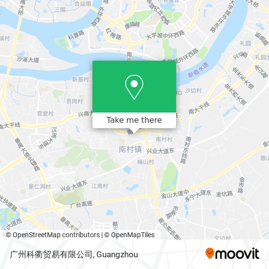 广州科衢贸易有限公司 map