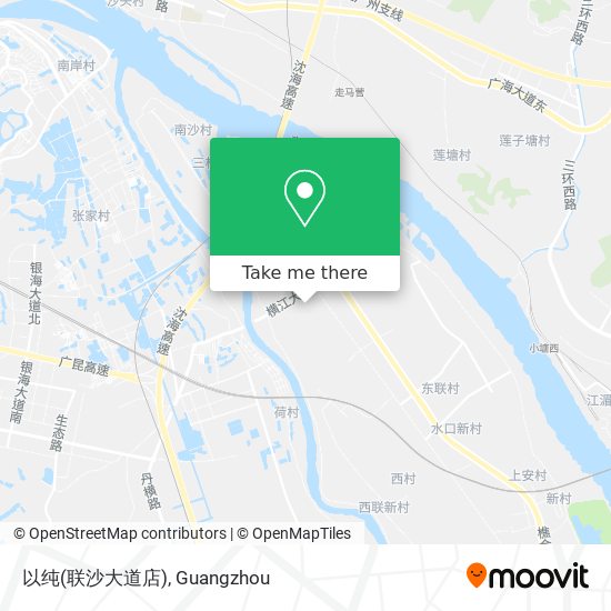以纯(联沙大道店) map