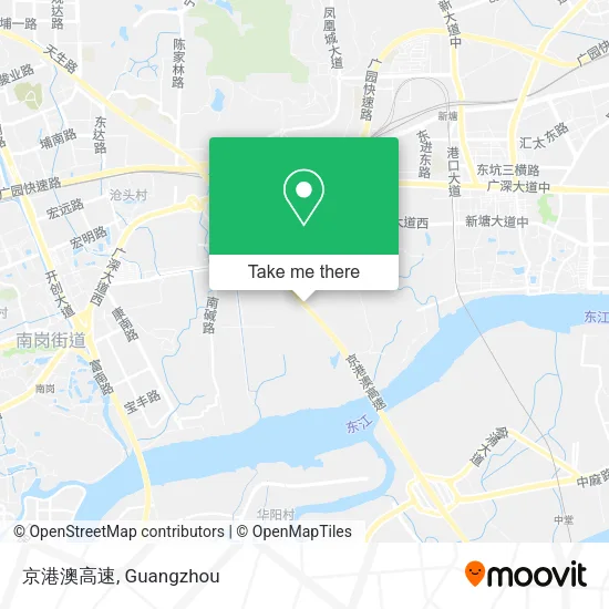 京港澳高速 map