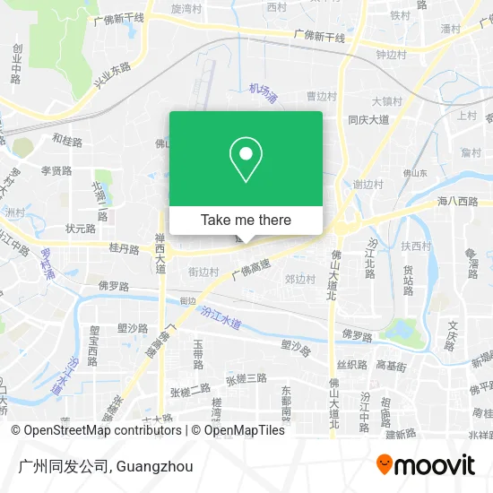广州同发公司 map