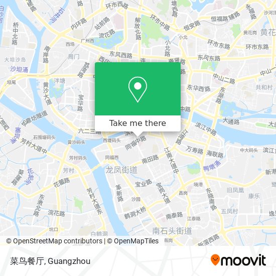 菜鸟餐厅 map