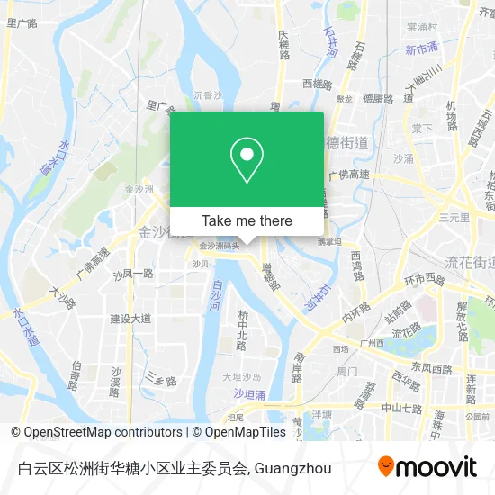 白云区松洲街华糖小区业主委员会 map
