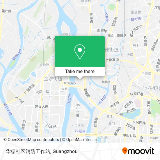 华糖社区消防工作站 map