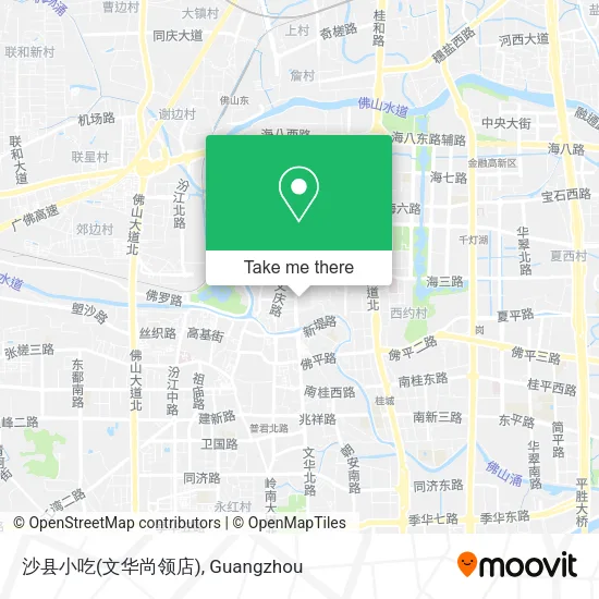沙县小吃(文华尚领店) map