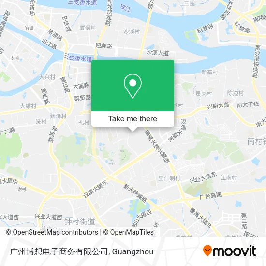 广州博想电子商务有限公司 map