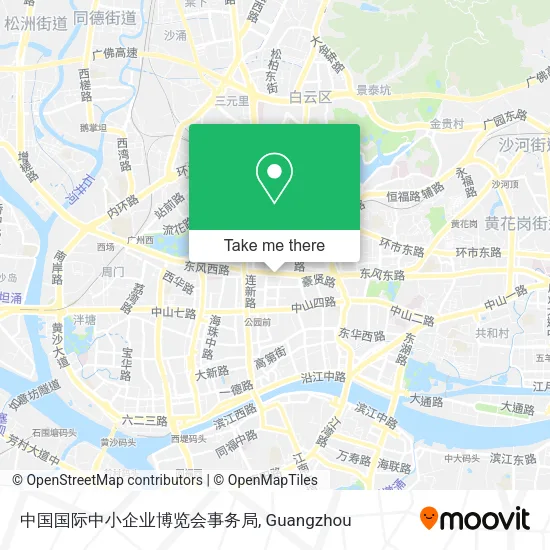 中国国际中小企业博览会事务局 map