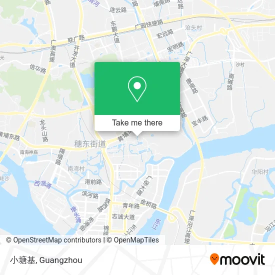 小塘基 map