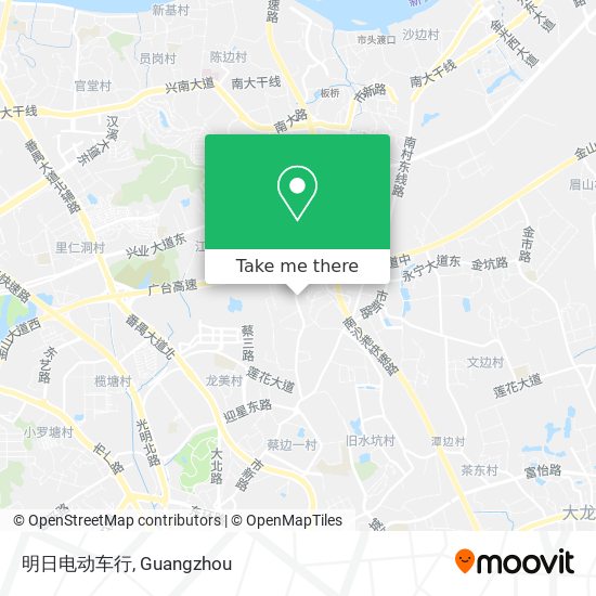 明日电动车行 map