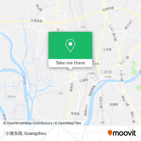 小塘东路 map