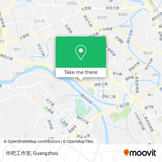 作吧工作室 map
