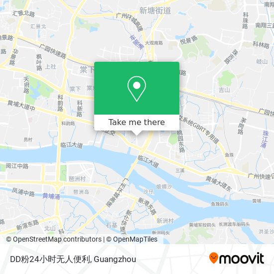 DD粉24小时无人便利 map