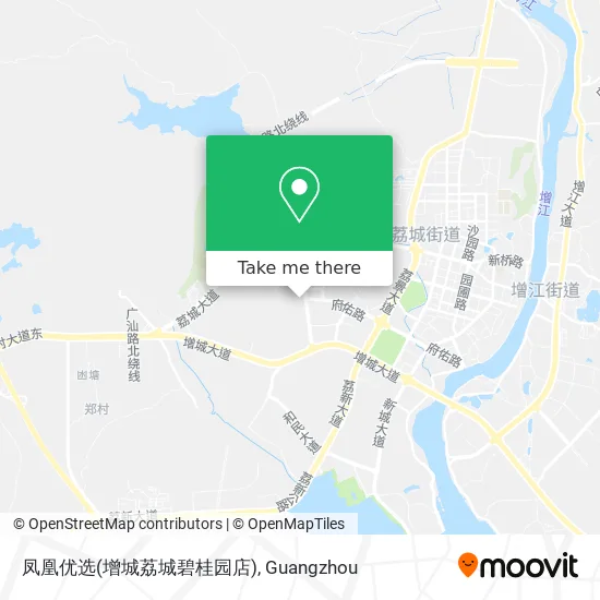凤凰优选(增城荔城碧桂园店) map