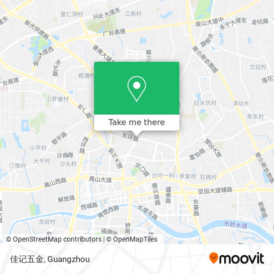 佳记五金 map