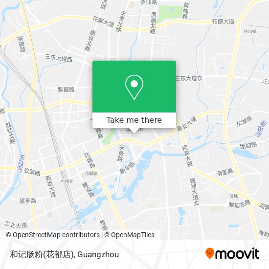 和记肠粉(花都店) map