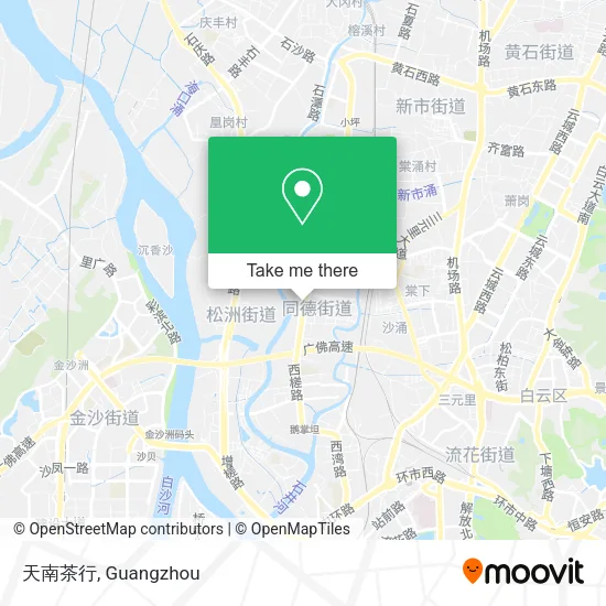 天南茶行 map