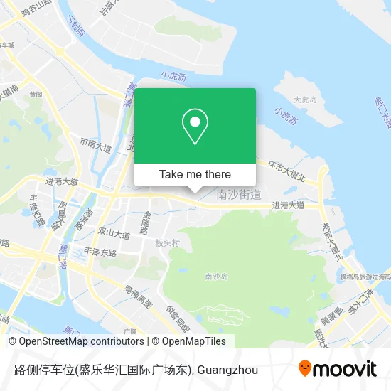 路侧停车位(盛乐华汇国际广场东) map