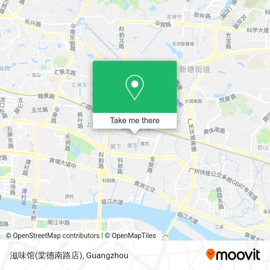 滋味馆(棠德南路店) map