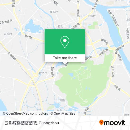 云影琼楼酒店酒吧 map