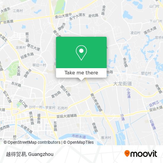 越得贸易 map