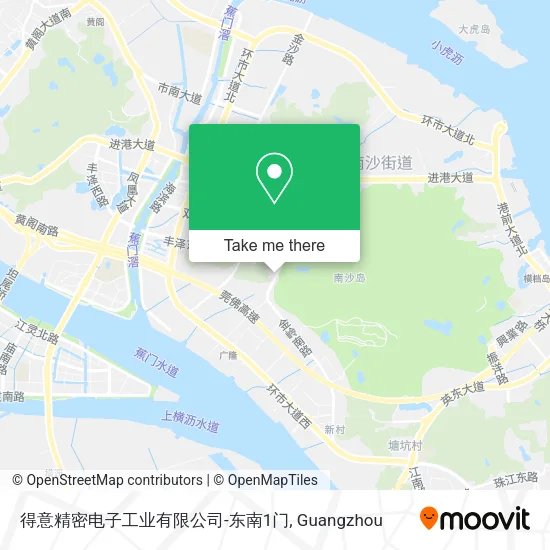 得意精密电子工业有限公司-东南1门 map