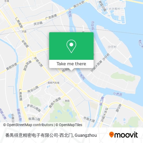 番禺得意精密电子有限公司-西北门 map