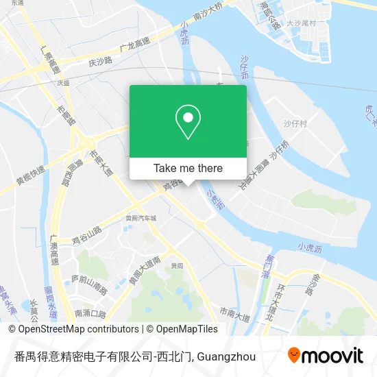 番禺得意精密电子有限公司-西北门 map