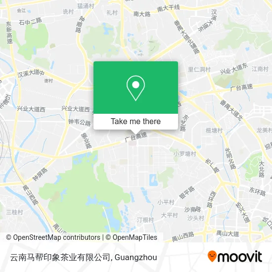 云南马帮印象茶业有限公司 map