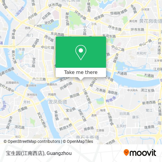 宝生园(江南西店) map