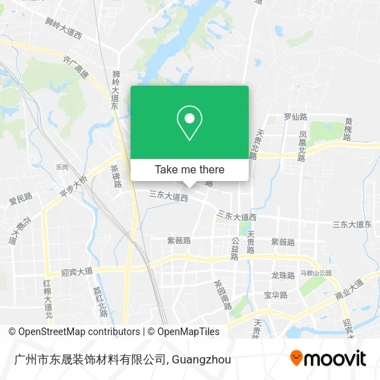 广州市东晟装饰材料有限公司 map