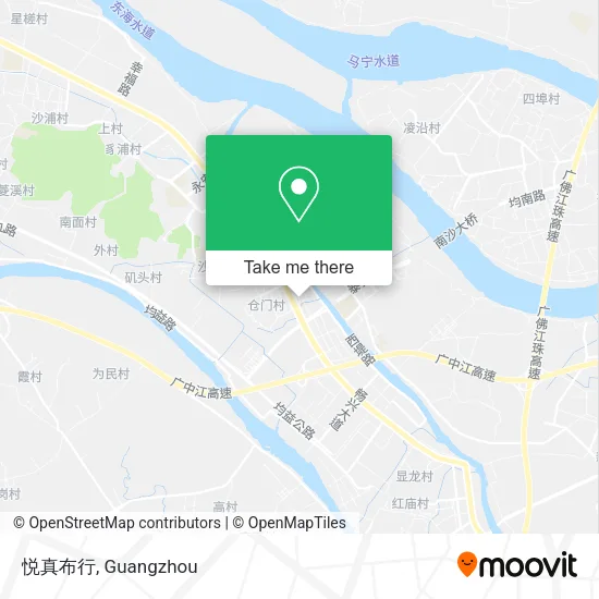 悦真布行 map