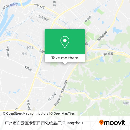 广州市白云区卡淇日用化妆品厂 map