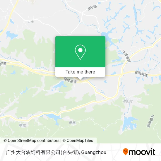 广州大台农饲料有限公司(台头街) map