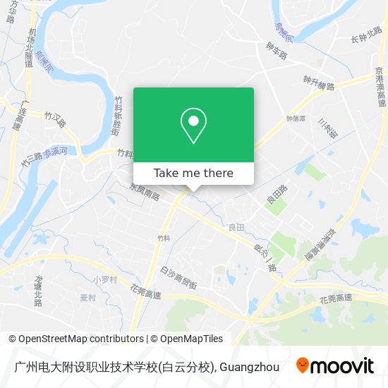 广州电大附设职业技术学校(白云分校) map