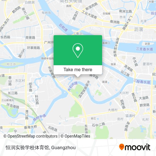 恒润实验学校体育馆 map