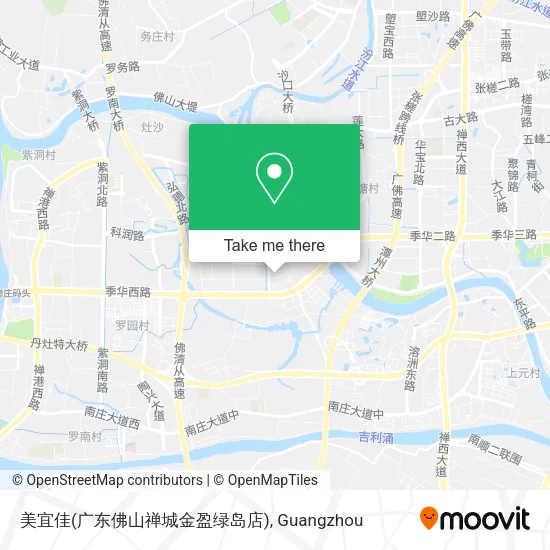 美宜佳(广东佛山禅城金盈绿岛店) map