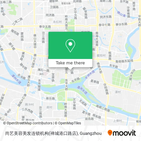 尚艺美容美发连锁机构(禅城港口路店) map