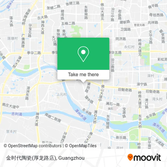 金时代陶瓷(厚龙路店) map