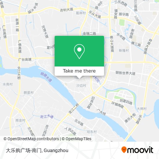 大乐购广场-南门 map