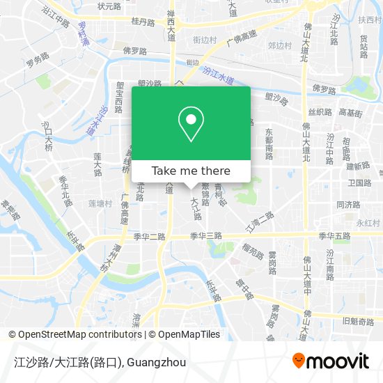 江沙路/大江路(路口) map