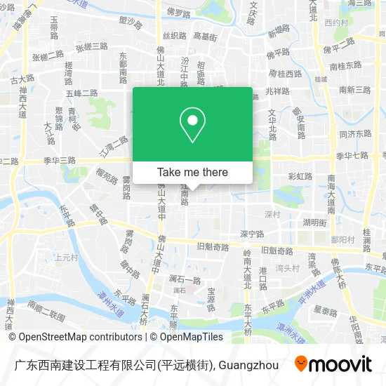 广东西南建设工程有限公司(平远横街) map